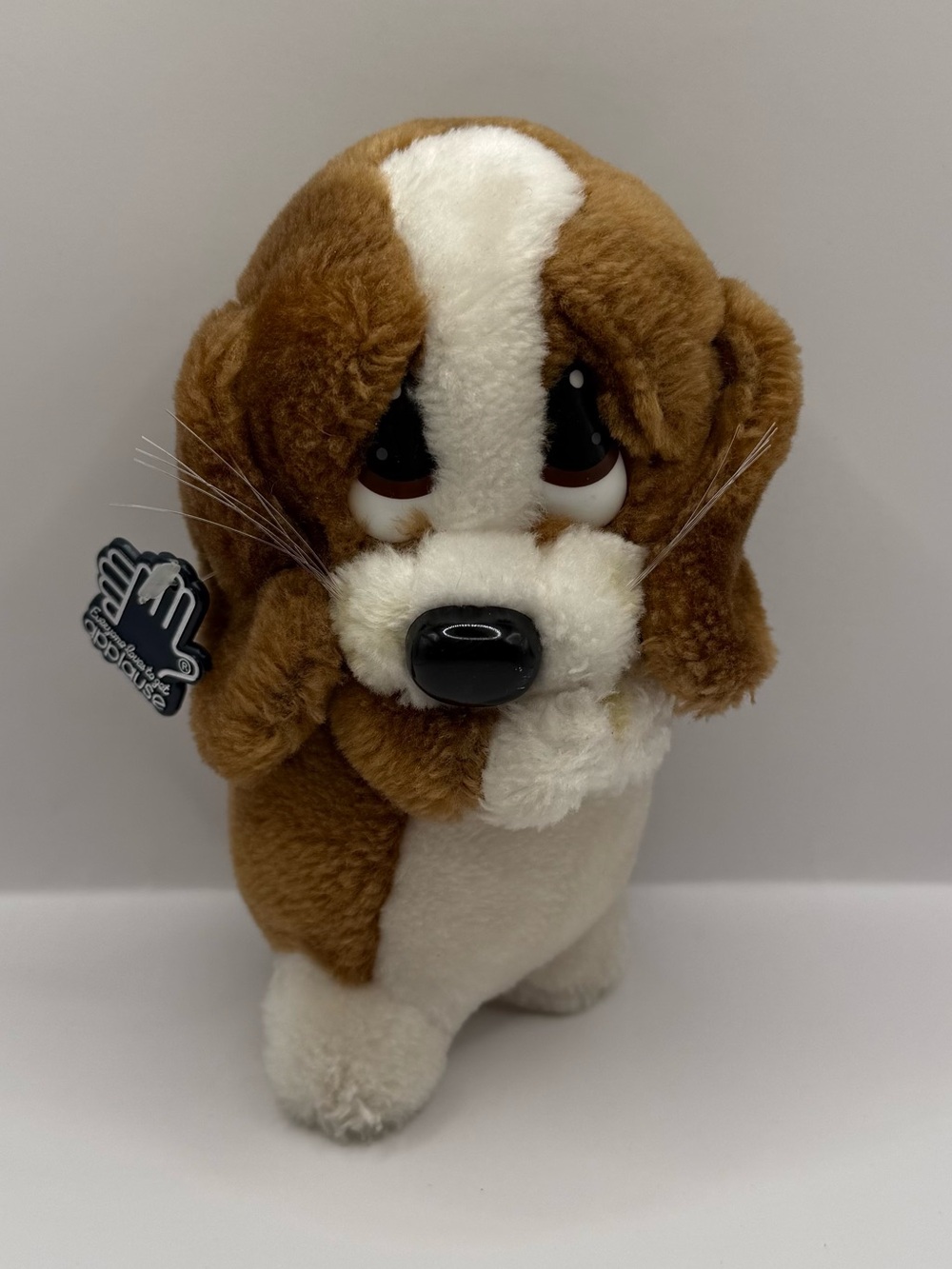Vintage Applause Sad Sam Dog Plush Stuffed Animal